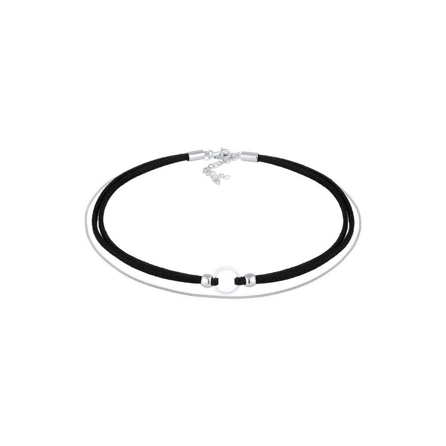 Elli  Collier Femmes Choker Cercle Vénitien Set En Daim 