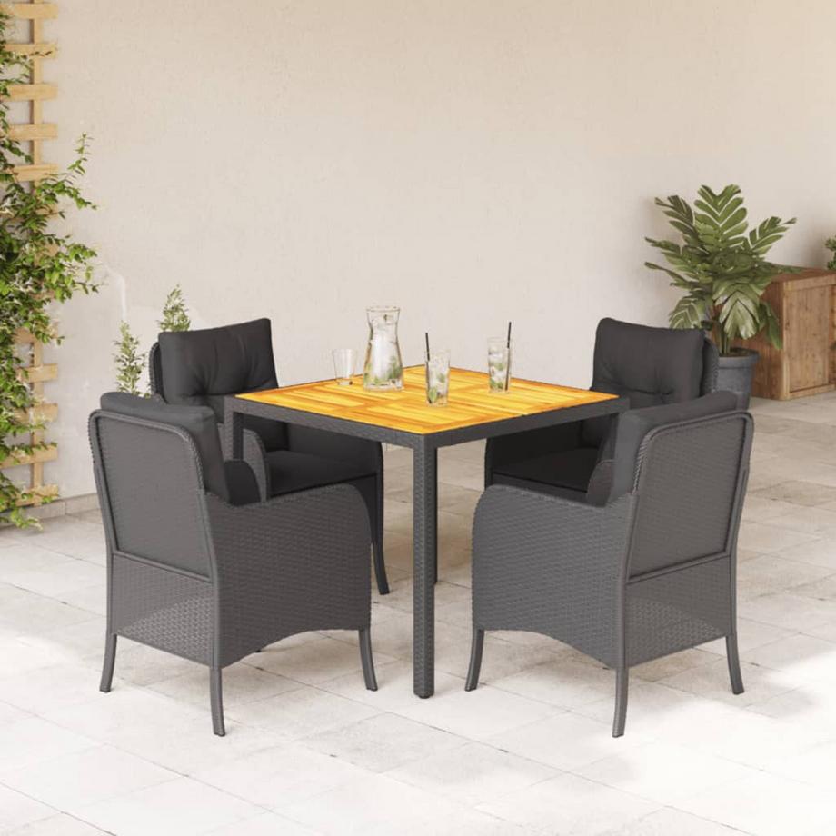 VidaXL set da pranzo da giardino  