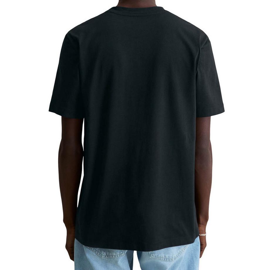 Marc O'Polo Denim T-shirt  Paquet de 2 Confortable à porter-T-Shirt, SSL, Logo Print, Doubl  