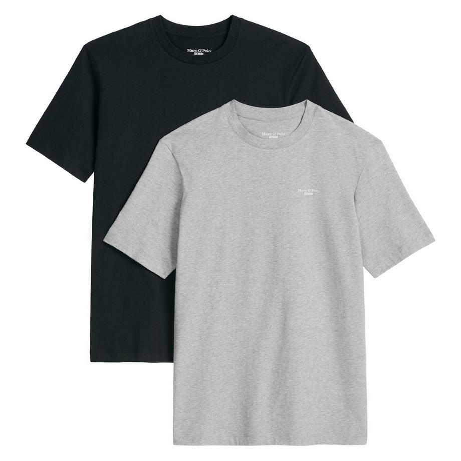 T-shirt  Paquet de 2 Confortable à porter-T-Shirt, SSL, Logo Print, Doubl