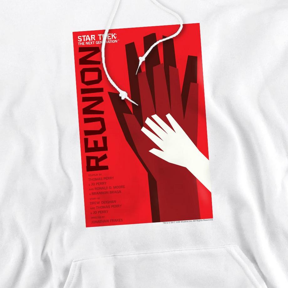 Star Trek The Next Generation Season 4 Episode 7 Felpa con cappuccio  