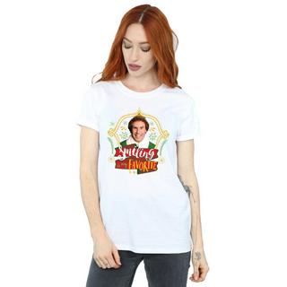 Elf Smiling Is My Favorite T-Shirt  