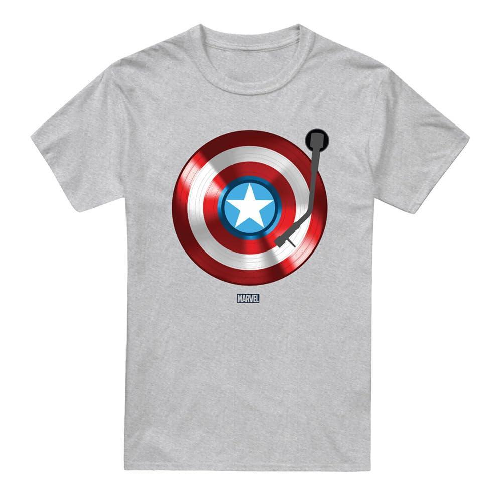 CAPTAIN AMERICA  Record TShirt 