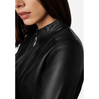 RICANO  Veste en cuir s Abigale, style classique en cuir d'agneau ultra doux 