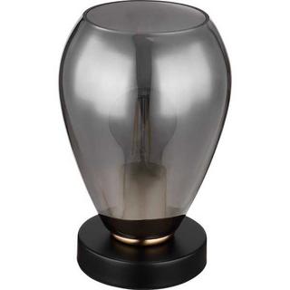 mutoni Lampe à poser Fanni métal noir mat 1xE27  