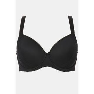 Ulla Popken  Reggiseno con ferretto, coppe di Spacer e pizzo a puntini, coppa B-E 