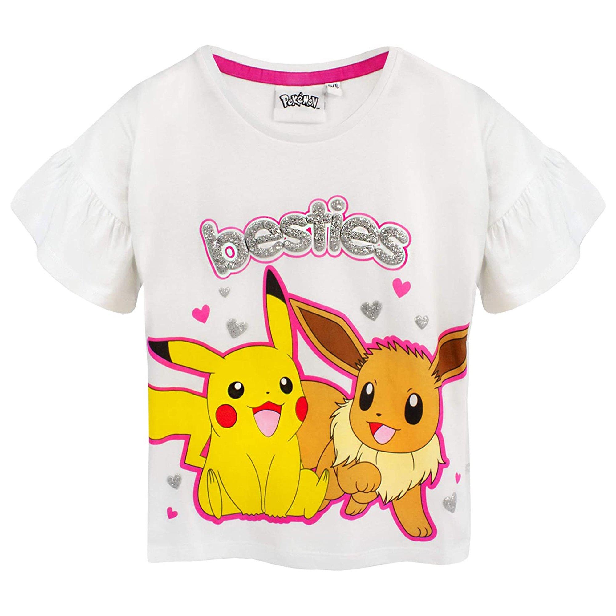 Pokémon  Besties Schlafanzug mit Shorts  (3erPack)Rüschen 