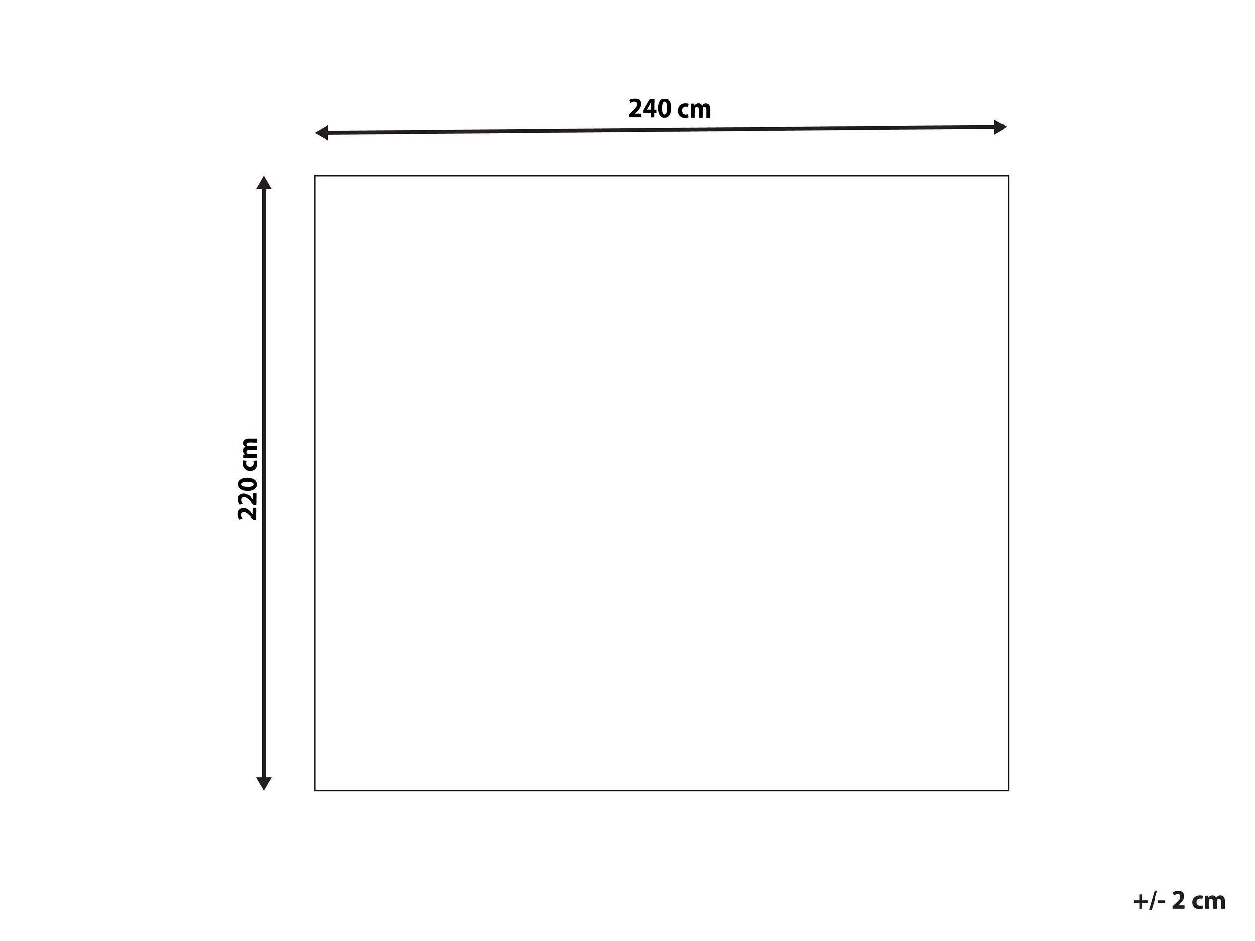 Beliani Tagesdecke aus Polyester NAPE  