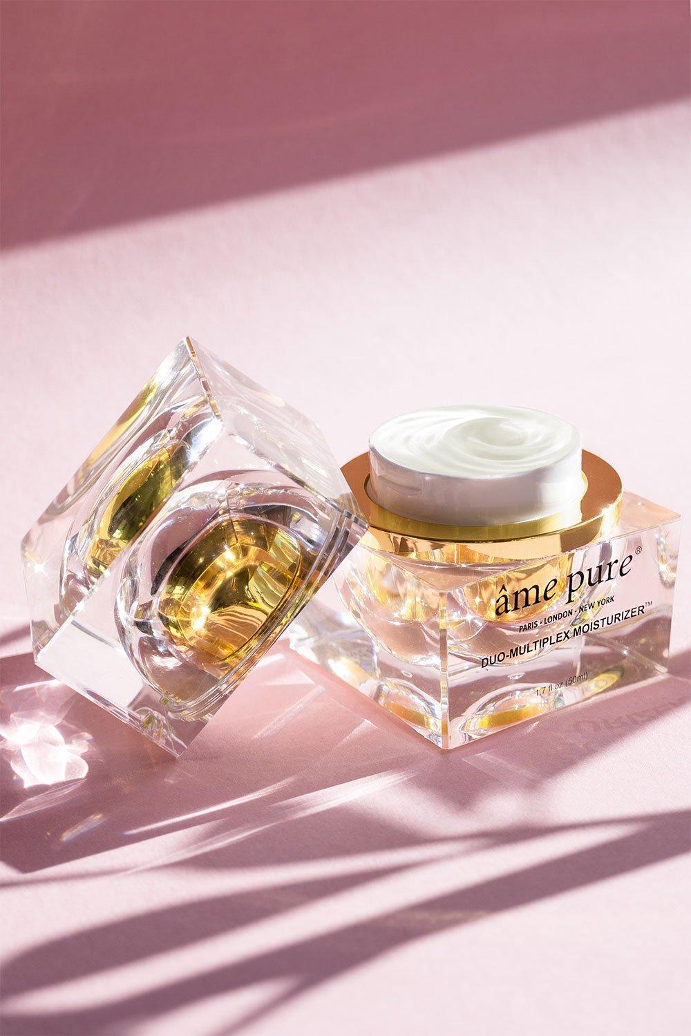 âme pure  Duo-Multiplex Moisturizer - Luxuriöse Feuchtigkeits Kollagencreme für Gesicht mit starken Anti Falten Effekt 