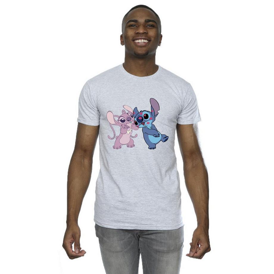 Disney Stitch et Angel T-Shirt Imprimé Graphique  