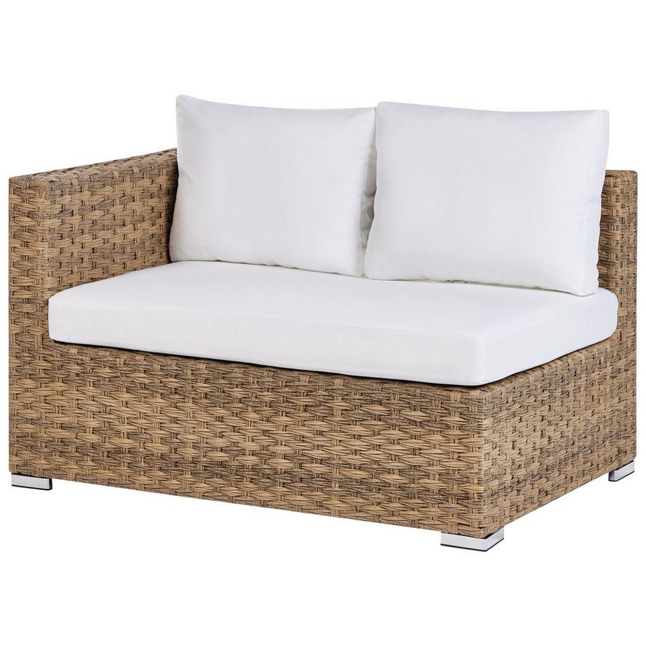 Beliani Lounge Set aus PE Rattan Skandinavisch XXL  