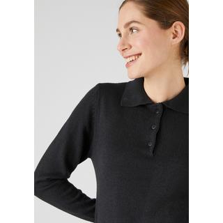 Damart  Pull col polo maille jersey souple. 