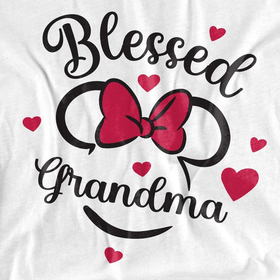 Minnie Mouse Blessed Grandma T-Shirt  