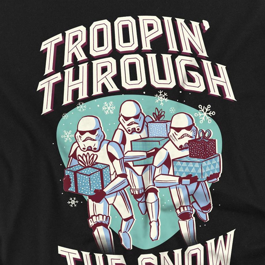 STAR WARS T-Shirt Troopin Through The Snow  