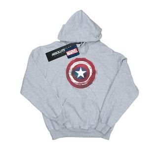 MARVEL  Sweat à capuche CAPTAIN AMERICA SPLATTER SHIELD 