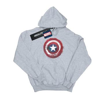 Captain America Splatter Shield Kapuzenpullover