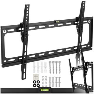 Tectake  TV Wandhalterung neigbar für 32" (81cm) - 100" (254cm), VESA max.: 600x400, bis 70kg 