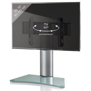 VCM Universal TV VESA Stand Rehaussement en aluminium Support de télévision en verre WindoxaMaxi  