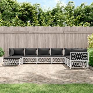 VidaXL Garten lounge set stahl  