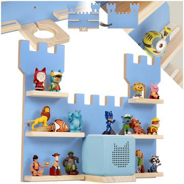 Étagère murale MyLittleStory Fortress pour jusqu'à 16 Tonies