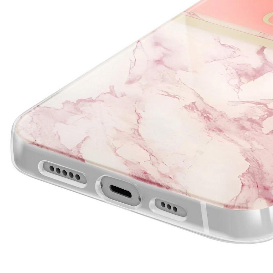 GUESS  Cover per iPhone 13 Pro Marble Strap 