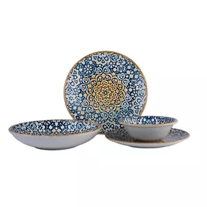 Geschirrset - Alhambra - 24 teilig - 6 Personen - Porzellan