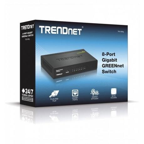 TRENDNET  TEG-S82g 8-Port 