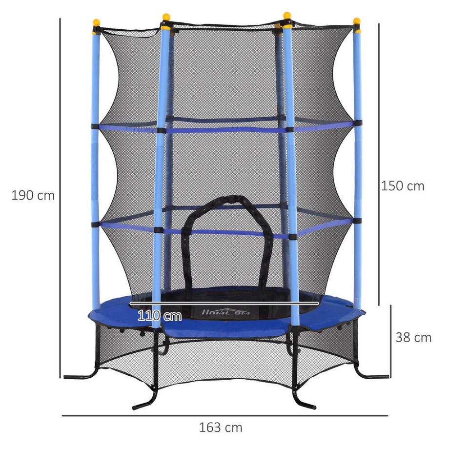 HOMCOM  Trampoline pour enfants 