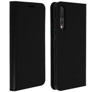 Avizar  Cover Echtleder Huawei P20 Pro Schwarz 