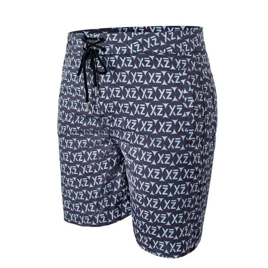 YEAZ - DAZZERS Costumi da bagno, per uomo, Blu Stampato, Größe XL