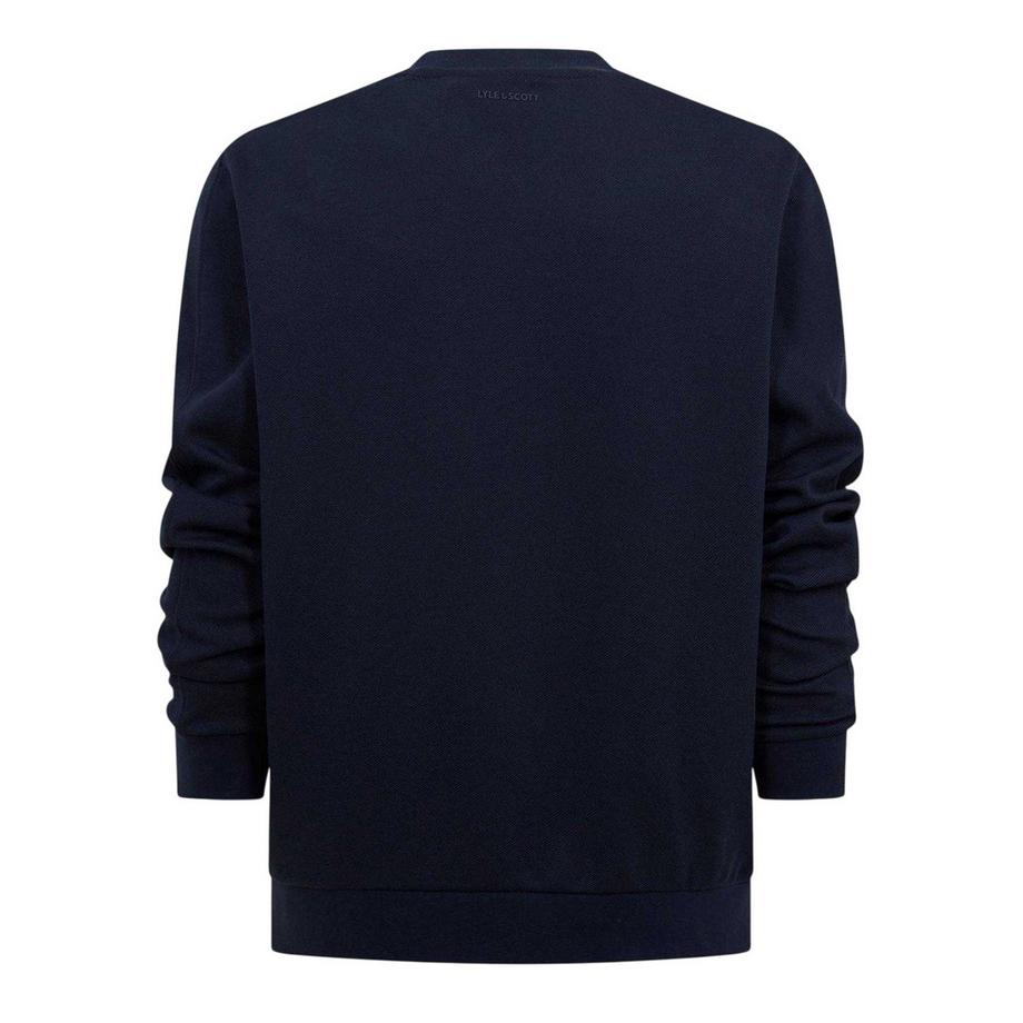 LYLE & SCOTT  SweaT-Shirt, Rundhalsausschnitt, Twill 