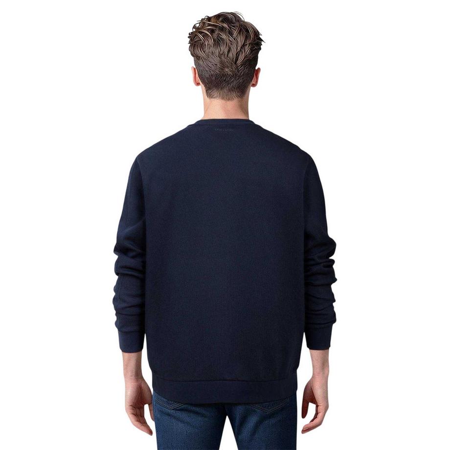 LYLE & SCOTT  SweaT-Shirt, Rundhalsausschnitt, Twill 