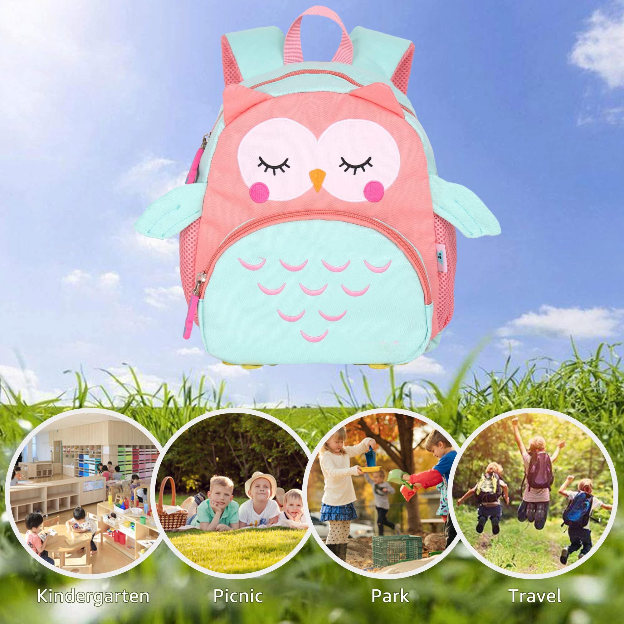 Only-bags.store Kinder Eule Kindergarten Vorschul Rucksack  