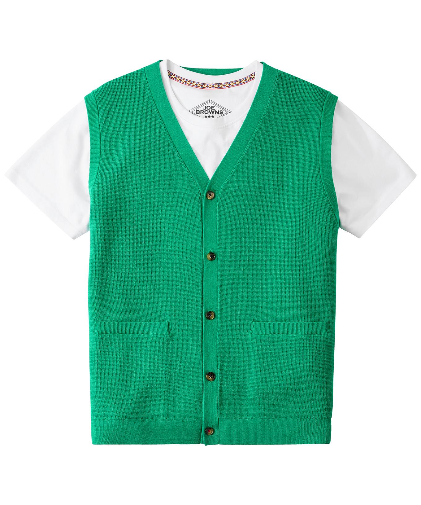 Joe Browns Vielseitige Schicke Strickweste mit Knöpfen  