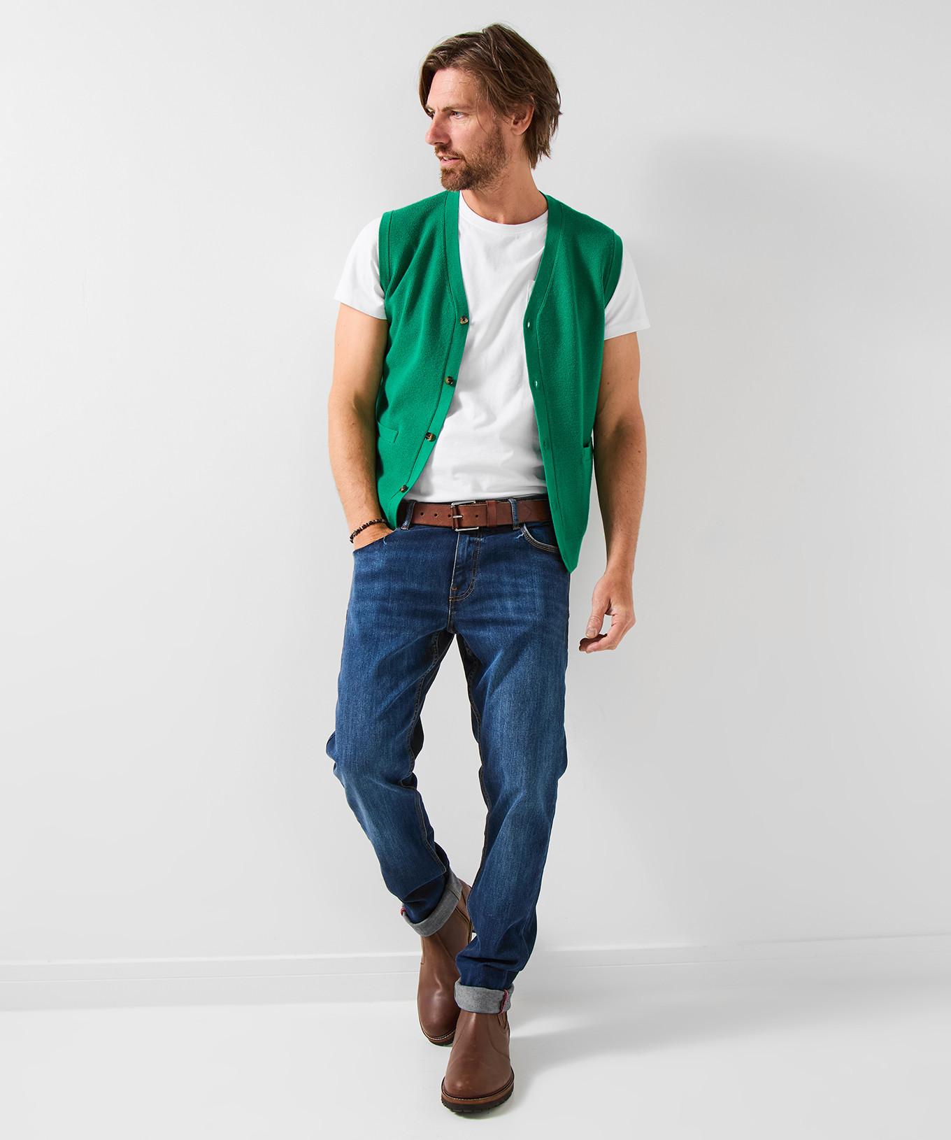 Joe Browns Vielseitige Schicke Strickweste mit Knöpfen  