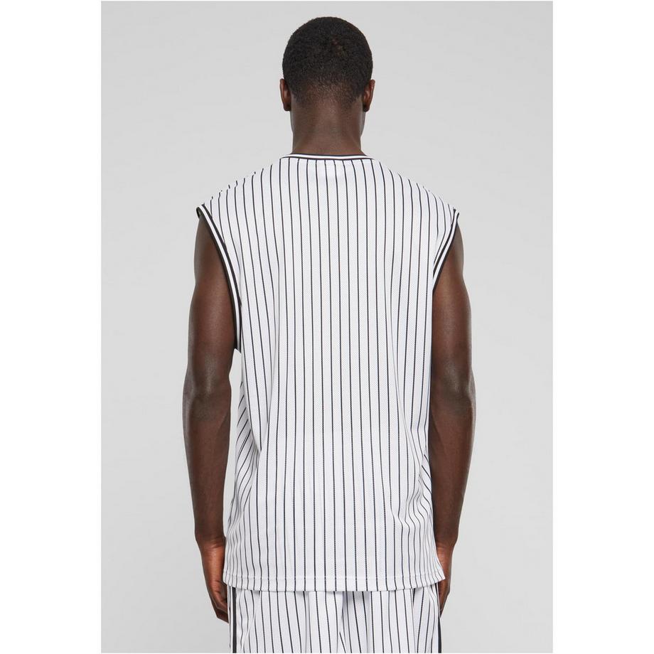 URBAN CLASSICS Gestreiftes Mesh Tank Top  