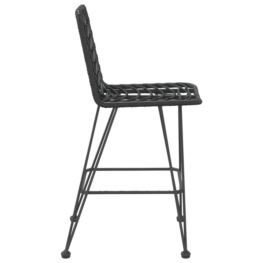 VidaXL Tabouret de bar acier  