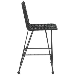 VidaXL Tabouret de bar acier  