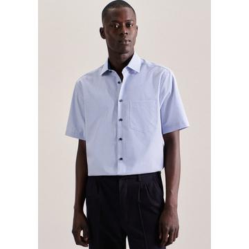 Chemise Business Regular Fit Manche courte A Rayures