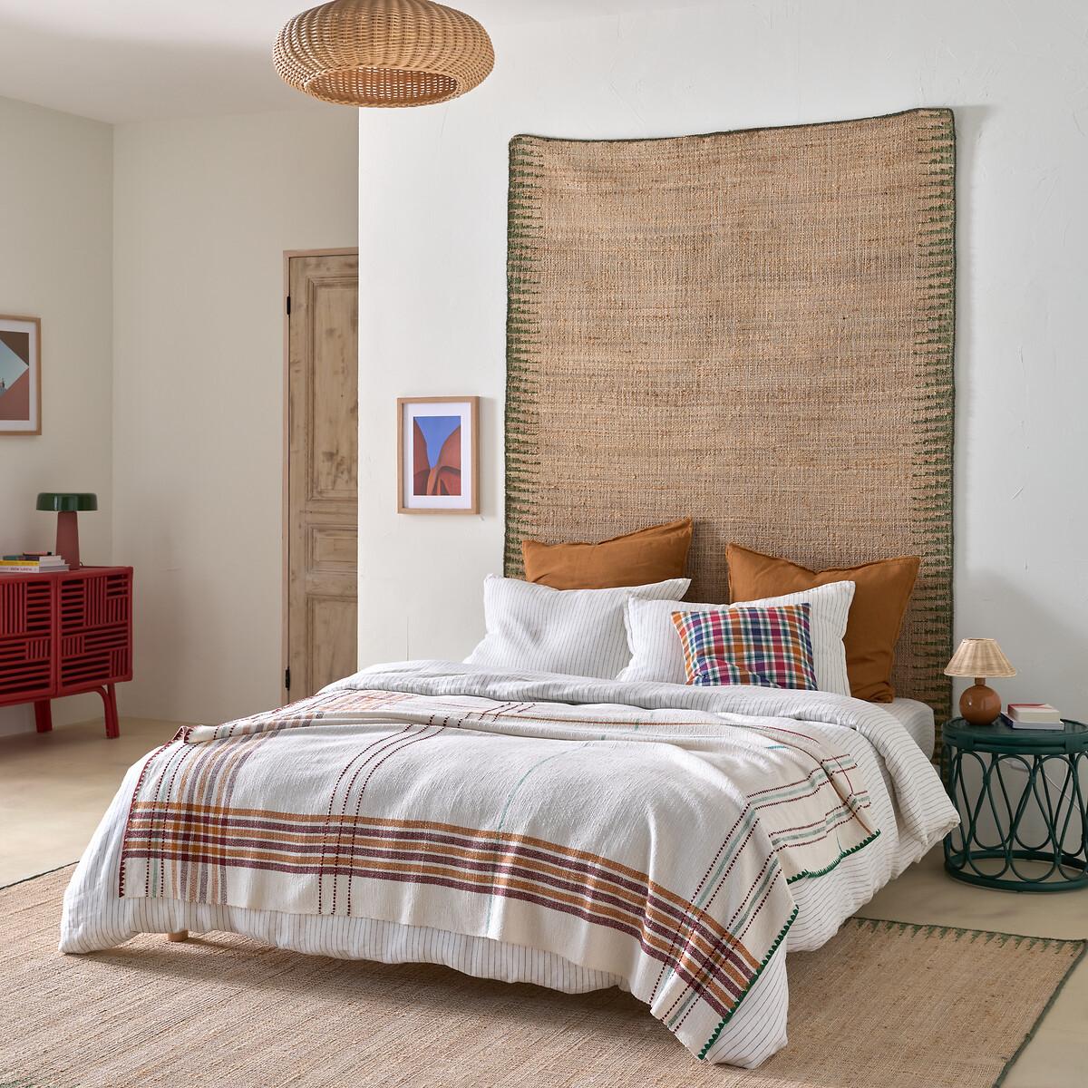 La Redoute Intérieurs Socco Geometrisches Gewebtes Baumwollplaid  