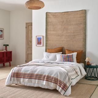 La Redoute Intérieurs Socco Geometrisches Gewebtes Baumwollplaid  