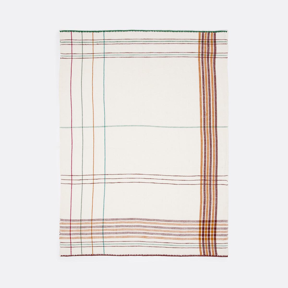 La Redoute Intérieurs Socco Geometrisches Gewebtes Baumwollplaid  