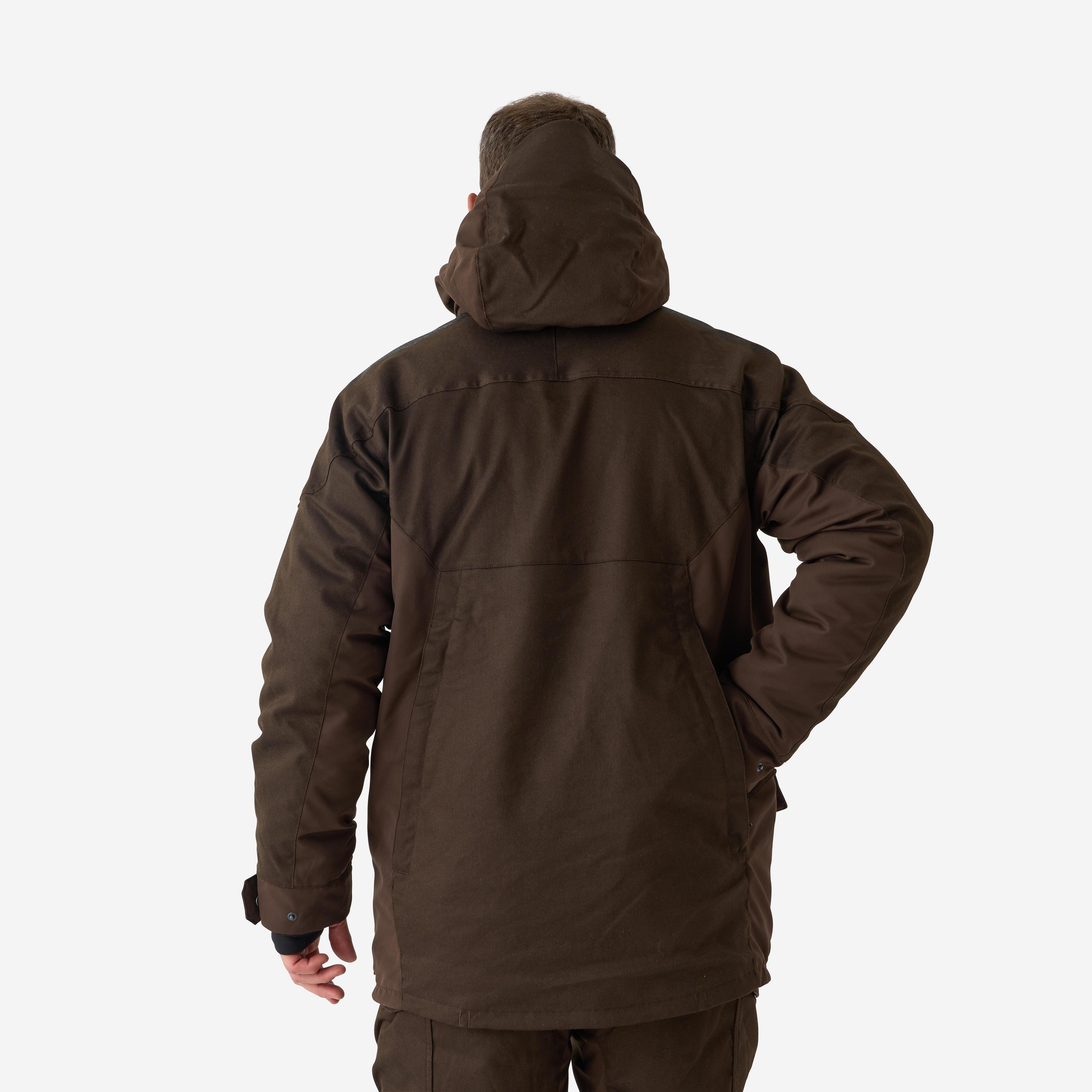 SOLOGNAC Warme geräuscharme Baumwolljacke  