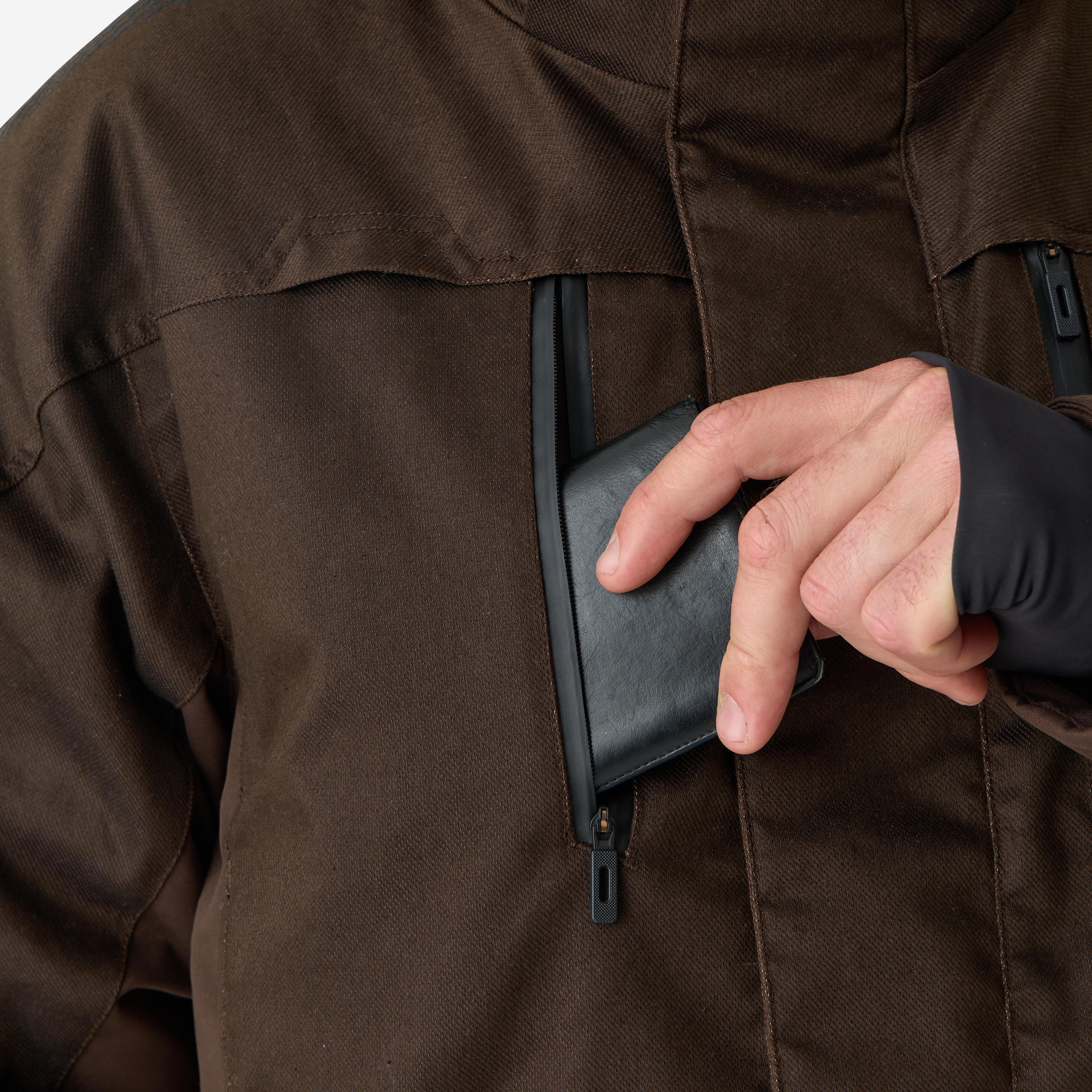 SOLOGNAC Warme geräuscharme Baumwolljacke  