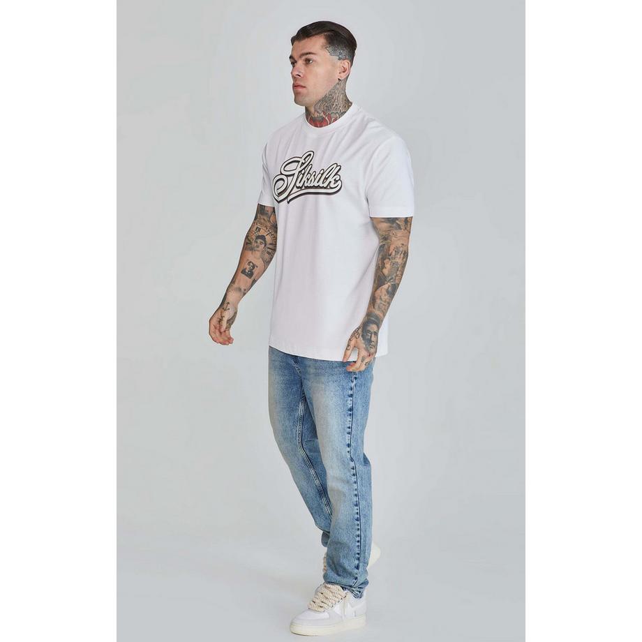 Sik Silk Logo T-Shirt Oversized  