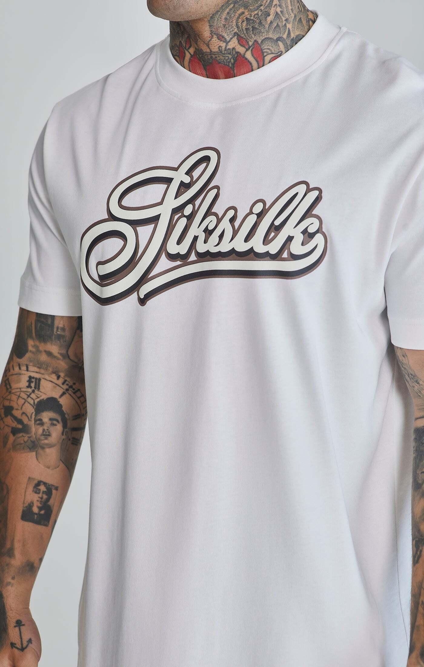 Sik Silk Logo T-Shirt Oversized  