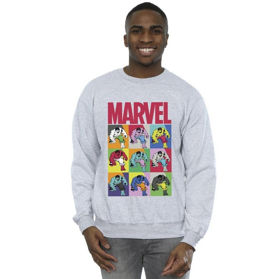 MARVEL Hulk Pop Art Regular Fit Sweatshirt  