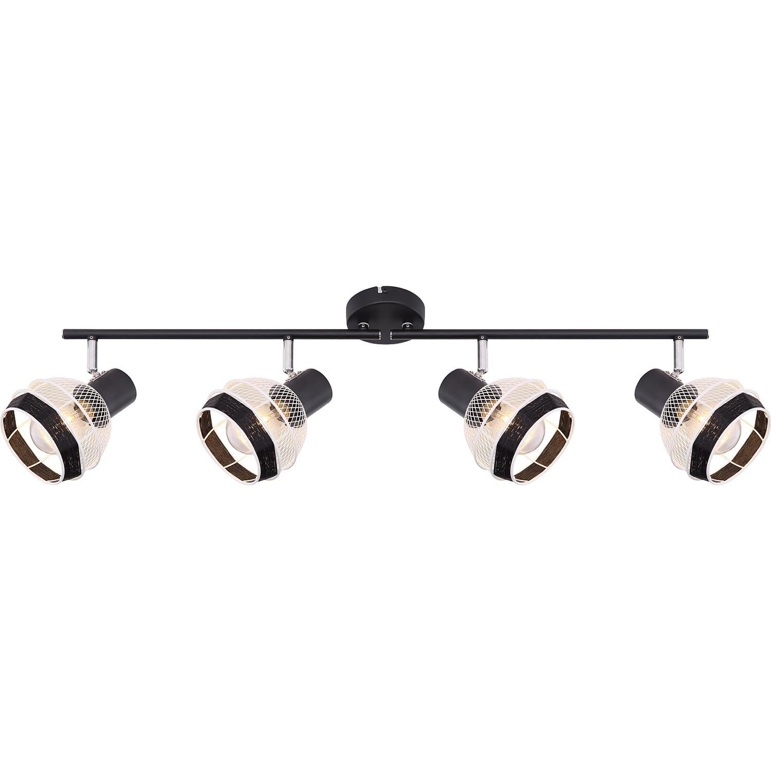 mutoni Strahler Griddy Metall  matt 4xE27  