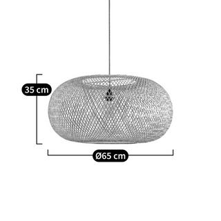 La Redoute Intérieurs Suspension en bambou Ø65 cm  