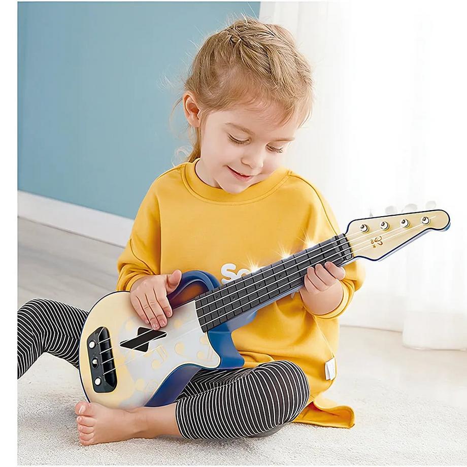 Hape  Kreativ Elektrische Lern-Ukulele Blau 
